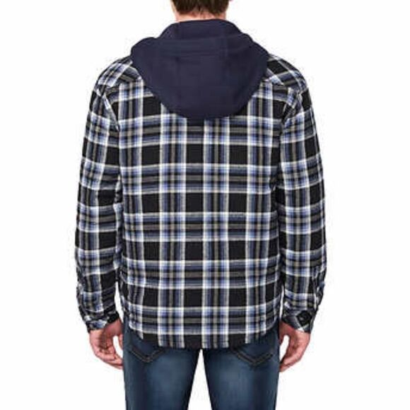 Legendary Outfitters Men’s Shirt Jacket with Hood - Picture 2 of 6